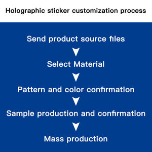 Toptan özel holografik ayı çıkartmaları fabrika sevimli hayvan Sticker - Product Image 6