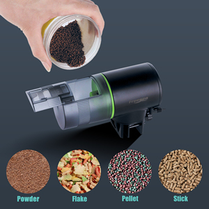 Mangeoire automatique numérique pour poissons Accessoires pour aquariums Minuterie électrique en plastique Distributeur d'<span class=keywords><strong>alimentation</strong></span> pour poissons - Product Image 5