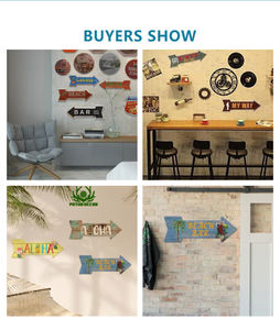 Prix d'usine, plaque en métal personnalisée 30x40cm - Commandes en gros et dropshipping pour la décoration murale de la cave des hommes/bureau/bar - Product Image 6