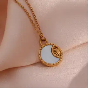 Heart Pendant Necklace Chain Silver Pendants Earrings China Wholesale Gift Plated Steel Non Tarnishing Jewelry Necklace Women