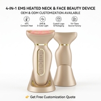 Outil de massage multifonctionnel pour le soin de la peau par vibration, masseur portable pour le visage et le cou, machine de massage facial pour usage domestique