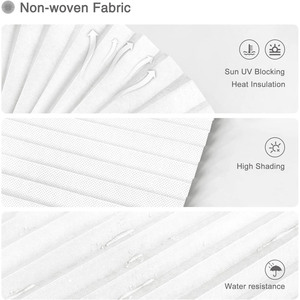 Stores à <span class=keywords><strong>enrouleur</strong></span> à rideau plissé de protection solaire <span class=keywords><strong>pour</strong></span> stores plissés sans fil cellulaires occultants faciles à installer - Product Image 3