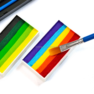 Nouvelle Arrivée - <span class=keywords><strong>Palette</strong></span> de <span class=keywords><strong>Peinture</strong></span> Visage et Corps à Base d'Eau pour Adultes et Enfants - 6 Couleurs Néon - Marqueurs de Maquillage - Trousse de <span class=keywords><strong>Peinture</strong></span> Artistique pour Adultes - Product Image 5