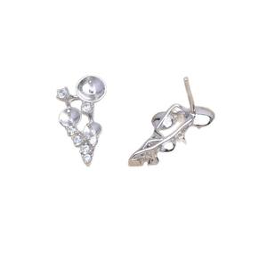 Accesorios de Plata S925 para DIY, Base Vacía para Perlas de Mármol de 16.3-16.5mm, Juego de Joyería, Aretes de Moda, Colgante, Anillo 6105 - Product Image 5