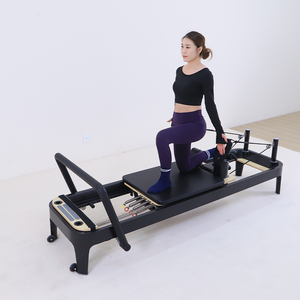 เครื่องพิลาทิสรีฟอร์เมอร์อะลูมิเนียมรุ่น<span class=keywords><strong>ที่</strong></span> <span class=keywords><strong>2</strong></span>, เตียงฝึกกล้ามเนื้อแกนกลางระดับมืออาชีพสำหรับยิมและสตูดิโอ, NexFIT JY-A02, อุ<span class=keywords><strong>ป</strong></span>กรณ์ครบชุด - Product Image 3