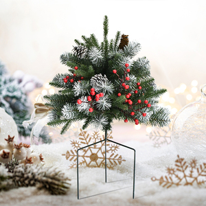 Árbol de Navidad Artificial de Primera Calidad para Camino de Entrada, Personalizado para Decoración de Entrada, Porche, Patio, Jardín y <span class=keywords><strong>Puerta</strong></span> Principal - Product Image 3