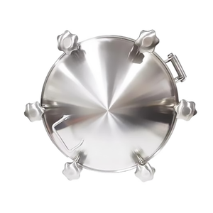 스테인리스 스틸 식품 등급 원형 탱크 맨웨이 도어 맨홀 커버 - Product Image 3