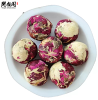 KAIYANGE Thé Aromatisé Séché Quatre Fleurs Boule à Thé Dragon Emballage Pack Santé Vide Type ISO Place ball Blooming tea