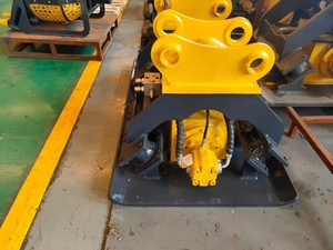 Monde rung rammar thủy lực rung rammar tamping 6 tấn máy xúc tấm Máy đầm để bán - Product Image 2