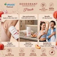 Déodorant naturel en stick Furuize sans aluminium pour hommes et femmes, soin corporel, fraîcheur, déodorant en marque privée