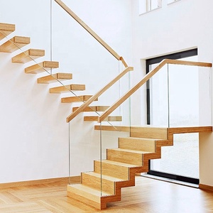 DAIYA 304 s.s En Acier Inoxydable Balustrade d'<span class=keywords><strong>intérieur</strong></span> de Balustrade En Verre D'escalier Escaliers bricolage flottant escalier en colimaçon en fonte - Product Image 4