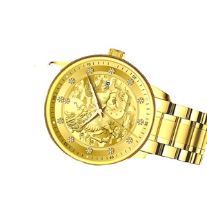 1Customized Luxury Stainless Steel Miyota <b>Automatic</b> Mechanical Water Resistant <b>Chronograph</b> Men's Watch Pointer Dial 20mm Band - Product Image 6