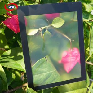 Panneau acrylique tactile personnalisé avec perforations Plaque de recouvrement en verre trempé irrégulier électroplaqué <span class=keywords><strong>semi</strong></span>-transparent haut de gamme - Product Image 5