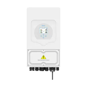 德业混合逆变器3KW单相IP65保护度，用于混合太阳能存储系统交流输出