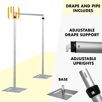 Systèmes de rideaux tubulaires professionnels extra-larges IFR et bases robustes pour grandes salles avec support client – Style simple
