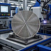 Grille de protection de ventilateur de climatisation industrielle en acier inoxydable