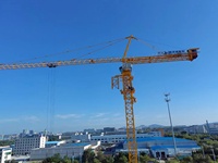 Pièces détachées pour grue à tour de construction 8T : Système de caméra CCTV, Moteur, Télécommande, Joystick, Interrupteur de fin de course, Boîte de vitesses, Engrenage