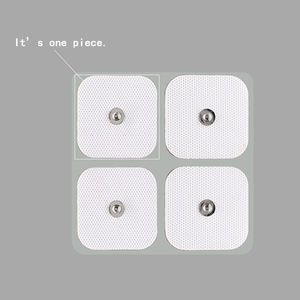 Hydrogel Film diri perekat Tens elektroda 50x50 perekat dapat digunakan kembali bantalan elektroda bantalan puluhan Unit 3.5Mm tombol elektroda-Patch - Product Image 3