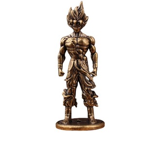   Figurine Goku en laiton Super Saiyan, statue de collection pour bureau, décoration d'intérieur - Product Image 5