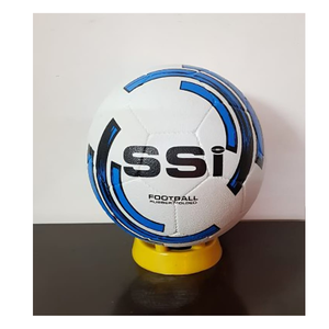 Ballon de football en caoutchouc durable taille 5 pour usage extérieur et intérieur, anti-éclatement, haute adhérence, entraînement pour enfants et adultes - Product Image 1