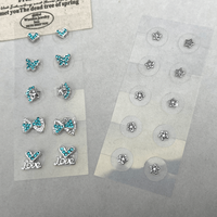 Kit de graines d'acupression LUMIFLORA pour l'oreille avec patchs chauffants pour le palais supérieur, les yeux et le thorax (graines d'acupression)