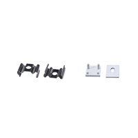 Profilé LED en aluminium de forme personnalisée, canal lumineux linéaire encastré au plafond, éclairage décoratif, service de découpe disponible