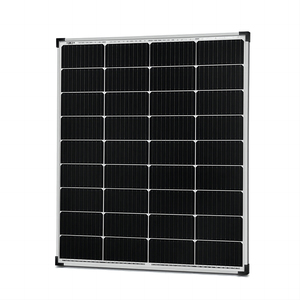 แผงโซลาร์เซลล์แบบโมโนคริสตัลไลน์ขนาด 60w-300w สำหรับสวน แผงโซลาร์เซลล์ 100w 12v 18v Solar Power World - Product Image 4