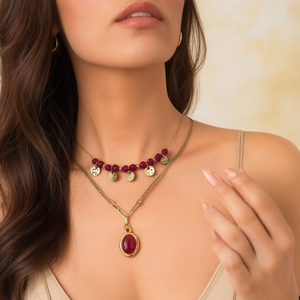 Collar de Moda Chic en Capas - CGLN-0026 - Product Image 3