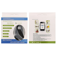 Traqueur GPS intelligent pour animaux de compagnie Mini étanche pour localisateur Bluetooth Traceur pour animaux de compagnie Chiens Chats Portefeuilles Clés Android Positionnement Accessoire