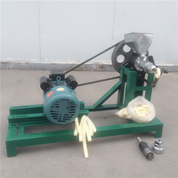 Máquina Extrusora Combinada para Palitos de Arroz y Palomitas de Maíz Curvas, con Motor de Gas de un Solo Cilindro