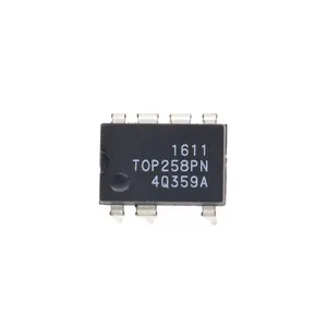 TOP258PN Package DIP-8 Single-cell Li-ion Battery IC Step-up DC/DC Converter IC Power Supply ICs TOP258PN