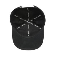 Casquette Snapback Unisexe Personnalisée OEM à Visière Plate 6 Panneaux en Polaire Jersey avec Logo Brodé 3D Tendance Hip Hop