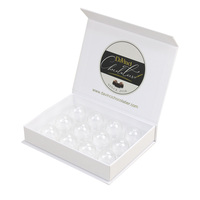 Boîtes d'emballage personnalisées de luxe avec fermeture magnétique pour chocolats, bonbons et cadeaux de la Saint-Valentin
