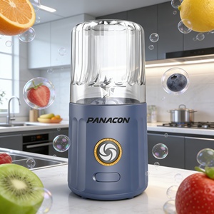 Licuadora Portátil USB de 260 ml, Inalámbrica, de Alta Resistencia, con Cuchilla de Acero Inoxidable para Triturar Hielo, Grado Alimenticio, ABS Libre de BPA, a Prueba de Fugas, Modo Turbo - Product Image 3