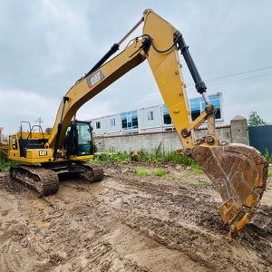 Caterpillar usado recién llegado para excavadora sobre orugas CAT 320D de 20 toneladas con motor de bomba de motor central en condiciones de segunda mano - Product Image 3