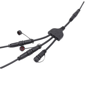 AHUA 2 + 4-контактный Электрический разъем M20, нейлоновая Водонепроницаемая светодиодная система освещения RGB, жгут проводов IP68 - Product Image 5