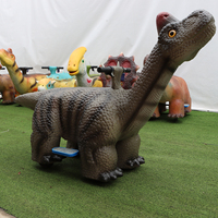 Trottinette Électrique Dinosaure Personnalisée pour Enfants, Résistante à l'Usure, avec Musique, Idéale pour Parcs d'Aventures - Nouveauté et Succès Commercial