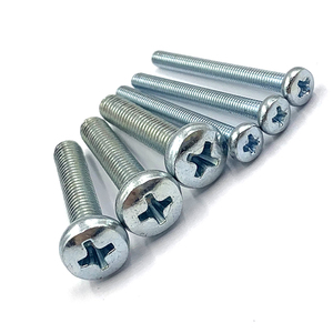 Tornillos de máquina de cabeza ovalada plana de acero inoxidable/acero al carbono con sistema de medición métrico - Product Image 6