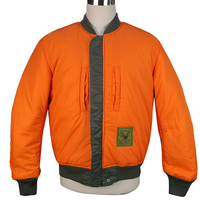 Nouvelle conception de veste bomber imperméable à fermeture éclair, taille plus, pour l'hiver, personnalisable