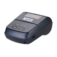 Mini imprimante de reçus thermique portable à grande vitesse de 58mm Imprimante thermique d'étiquettes sans fil en stock