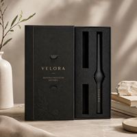 Boîte de rangement de luxe en carton rigide avec insert en mousse personnalisé, rabat magnétique rectangulaire, en cuir PU pour montre et bracelet
