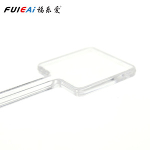 Cocktail Stirrers 19cm Plastic Printable For Beverages Coffee Square <b>Headed</b> - Product Image 5