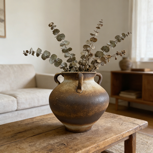 Jarrón Grande <span class=keywords><strong>de</strong></span> Cerámica <span class=keywords><strong>de</strong></span> Jingdezhen, Adorno para el Hogar, Jarra <span class=keywords><strong>de</strong></span> Cerámica Rústica Antigua, Florero para <span class=keywords><strong>Flores</strong></span> <span class=keywords><strong>Secas</strong></span>, Arreglo Floral para <span class=keywords><strong>Suelo</strong></span> - Product Image 2