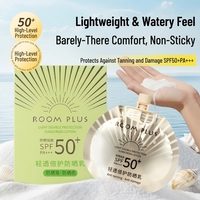 Crème solaire organique de haute qualité 30 ml SPF 50+ éclaircissante hydratante non grasse lotion solaire