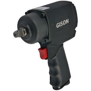 Fabricante de Taiwán 1/2 "600 Ft.Lb (813 Nm) Llave de impacto neumática de doble martillo Llave de aire Manija de escape - Product Image 2