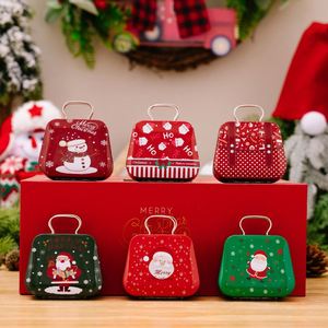 Productos de Decoración Nuevos 2026, Regalo para Niños, Mini Caja de Hierro, Bolsa Pequeña para Guardar Dulces Navideños - Product Image 2