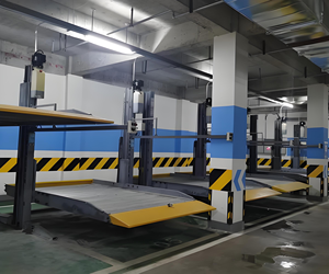 Maihaisheng Premium Two Level Parking Lift : La solution ultime de stationnement superposé hydraulique à deux niveaux pour concessionnaires automobiles. - Product Image 2