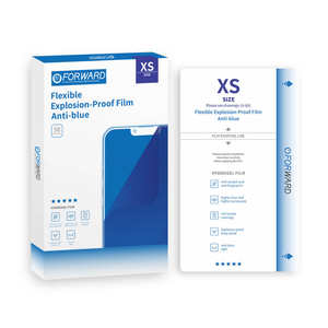 Protecteur d'écran avant Anti-gel bleu, <span class=keywords><strong>Film</strong></span> d'écran en verre antidéflagrant pour iphone pour vivo et tous les téléphones mobiles - Product Image 1