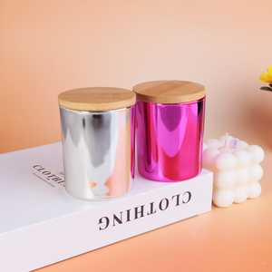 Tùy Chỉnh Nến Thủy Tinh <span class=keywords><strong>Jar</strong></span> Chủ Rõ Ràng Matte 5Oz 6Oz 8Oz 10Oz Nhãn In Ấn Logo Nến Rỗng Sang Trọng Nến Thủy Tinh Lọ Có Nắp Đậy - Product Image 6