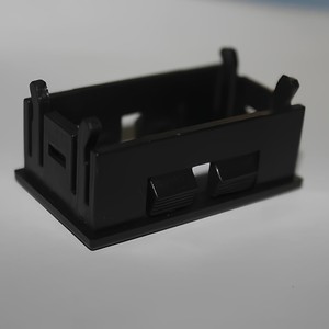 Boîtier en plastique pour voltmètre et ampèremètre |   Boîtier de montage sur panneau 47,8x28,8x21 mm, boîtier de compteur en plastique avec fenêtre d'affichage 36x18 mm W836 - Product Image 6